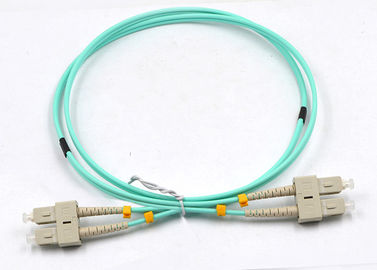 СК - гибкий провод волокна дуплекса СК, кабель заплаты оптического волокна 10ГБ ОМ3 3ММ
