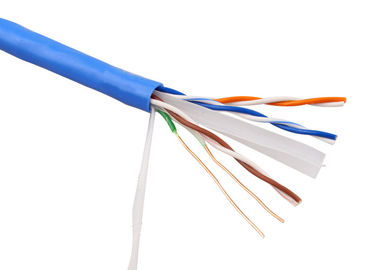 100 цвет кабеля ФТП Кат6А ноги голубой для напряжения тока цифровой связи 30