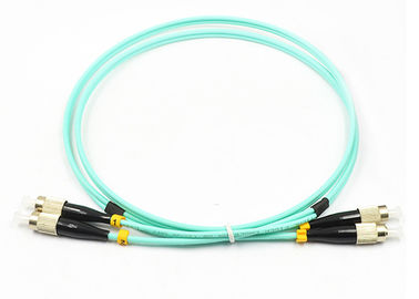 тип соединителя СК ЛК ФК СТ кабеля оптического волокна ядра 10Г ОМ3 2 мультимодный